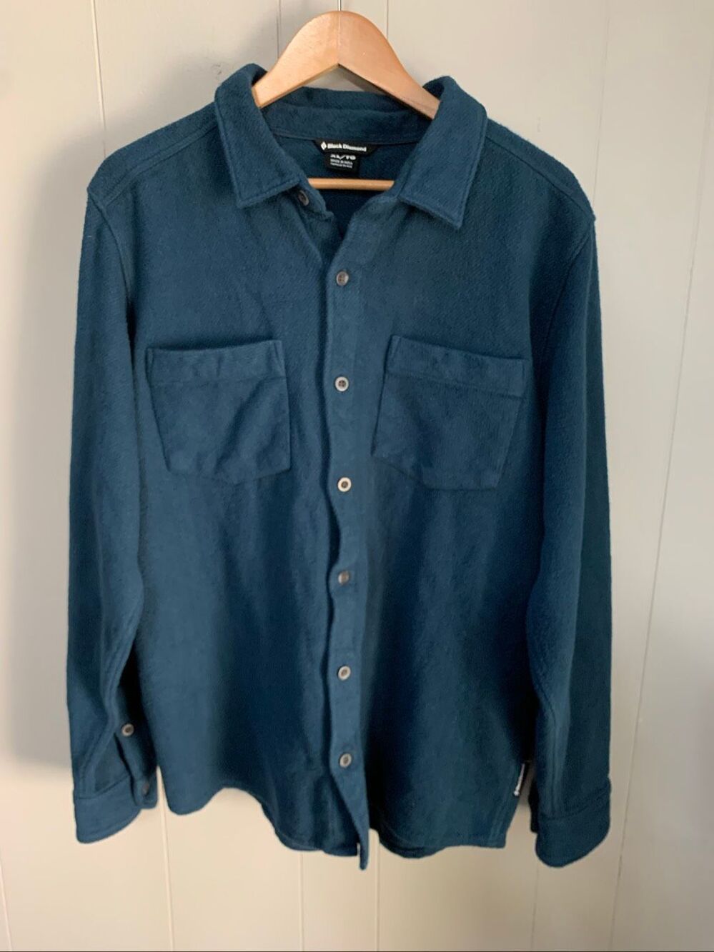 Black Diamond Men's Project Heavy Flannel Indigo XL